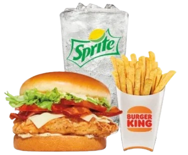 Bacon & Swiss Royal Crispy Chicken Meals